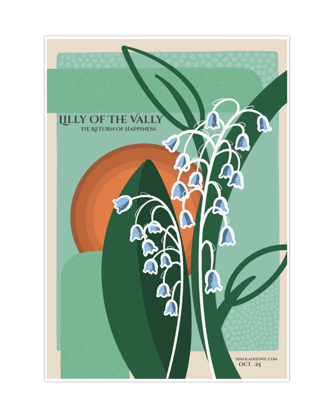 Lilly of the Vally - Print